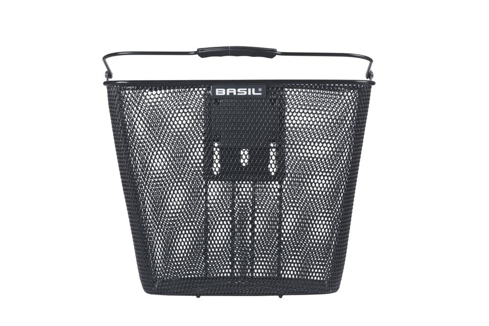 Basil Basil Bilbao Handlebar Holder - Fietsmand - Voorop - Inclusief Basil KF Stuurbochthouder - Zwart