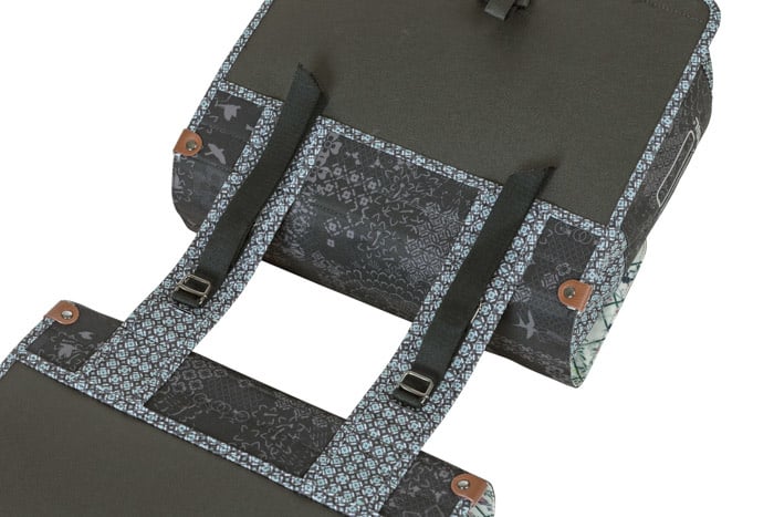 Basil Basil Bohème - Dubbele Fietstas - 35 Liter - Charcoal