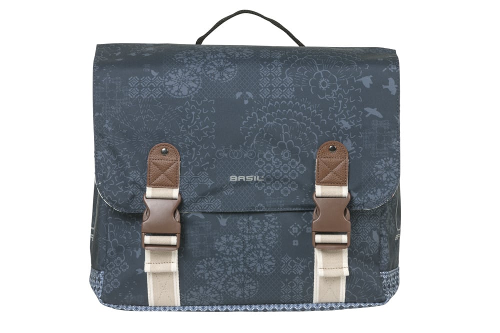 Basil Basil Bohème MIK - Dubbele Fietstas - 35 Liter - Blauw