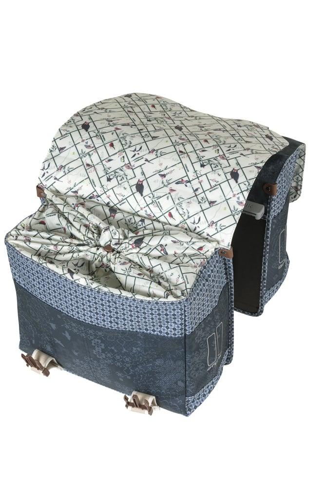 Basil Basil Bohème MIK - Dubbele Fietstas - 35 Liter - Blauw