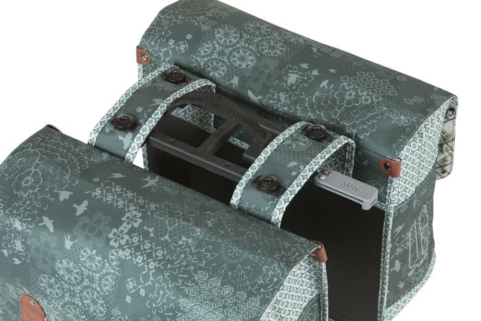 Basil Basil Bohème MIK - Dubbele Fietstas - 35 Liter - Groen