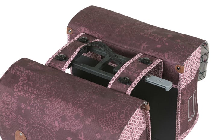 Basil Basil Bohème MIK - Dubbele Fietstas - 35 Liter -rood