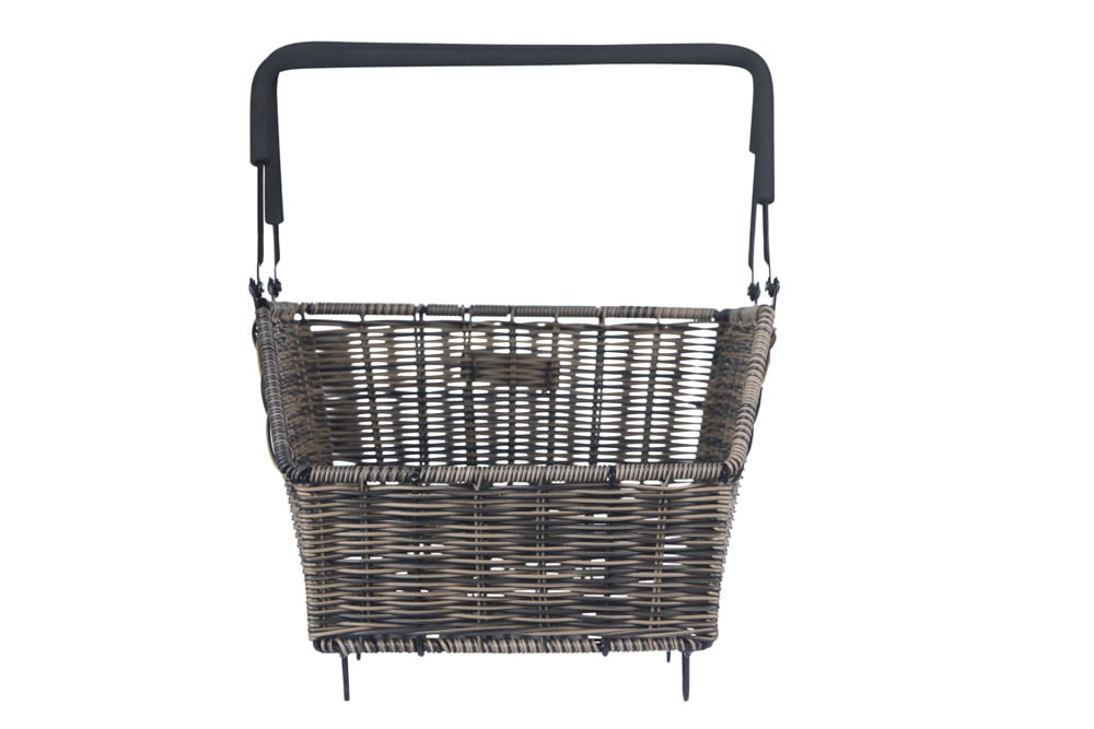 Basil Basil Cento Rattan Look Multi System - Fietsmand - Achterop - Bruin