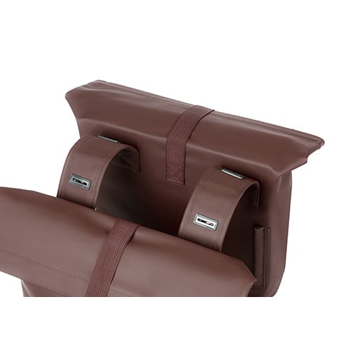 Basil Basil City - Dubbele Fietstas - 28-32 Liter – Roasted Brown