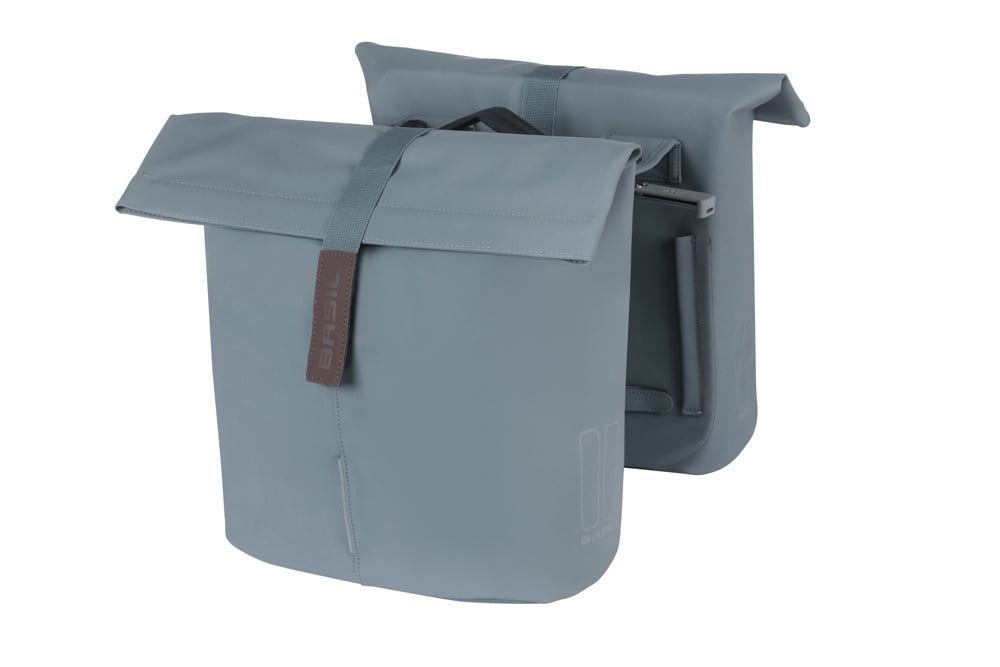 Basil Basil - City - Dubbele Fietstas MIK - 28-32 Liter – Graphite Blue
