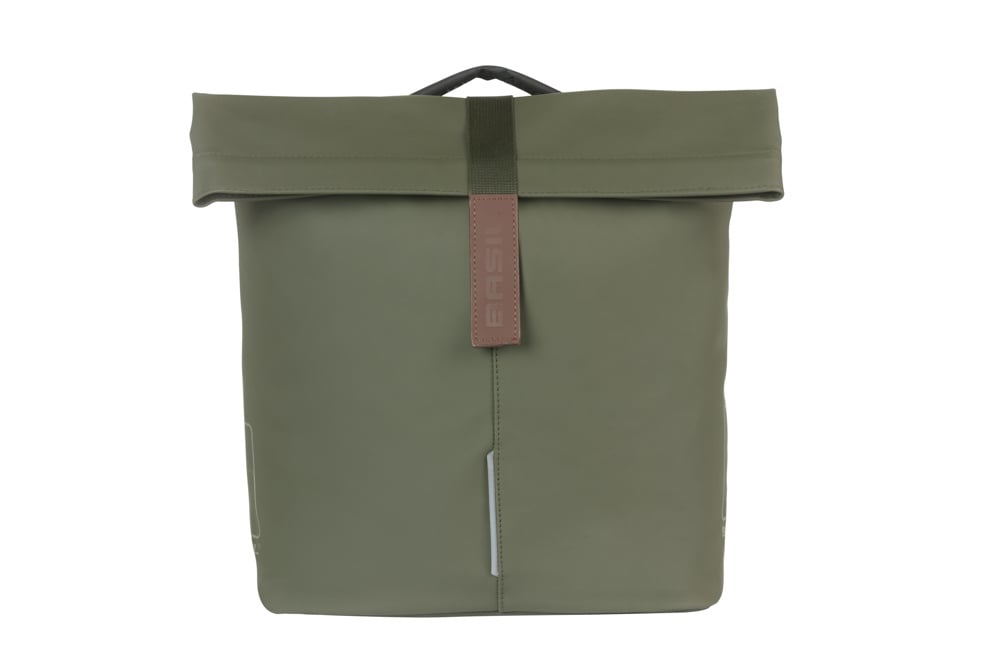 Basil Basil - City - Dubbele Fietstas MIK - 28-32 Liter – Moss Green