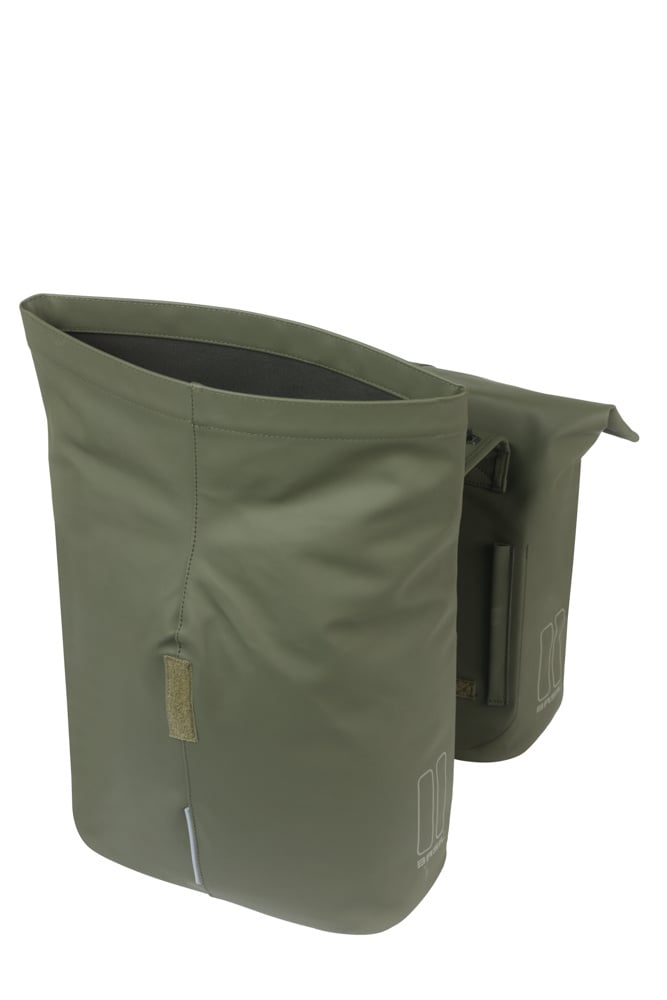 Basil Basil - City - Dubbele Fietstas MIK - 28-32 Liter – Moss Green