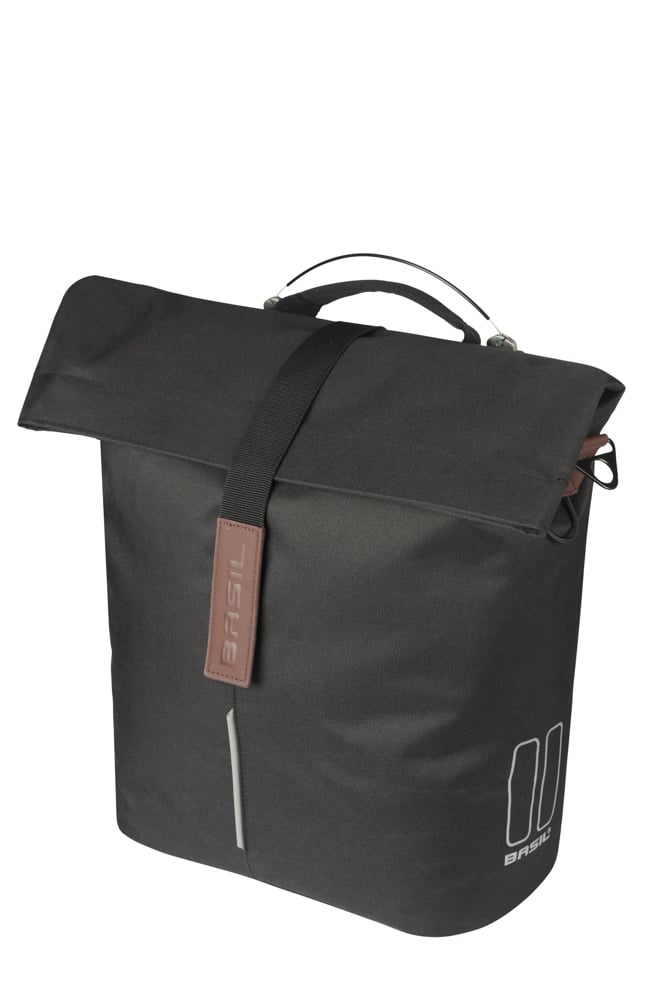basil Basil City - fietsshopper MIK Studs - 14-16 liter - zwart