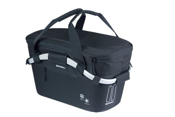 basil Basil Classic Carry All Iso Basket MIK - fietsmand – achterop - zwart