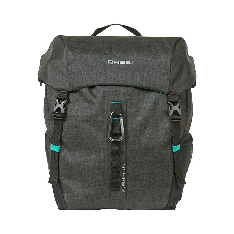 Basil Basil Discovery 365D - Enkele Fietstas M - 9 Liter - Zwart Melee