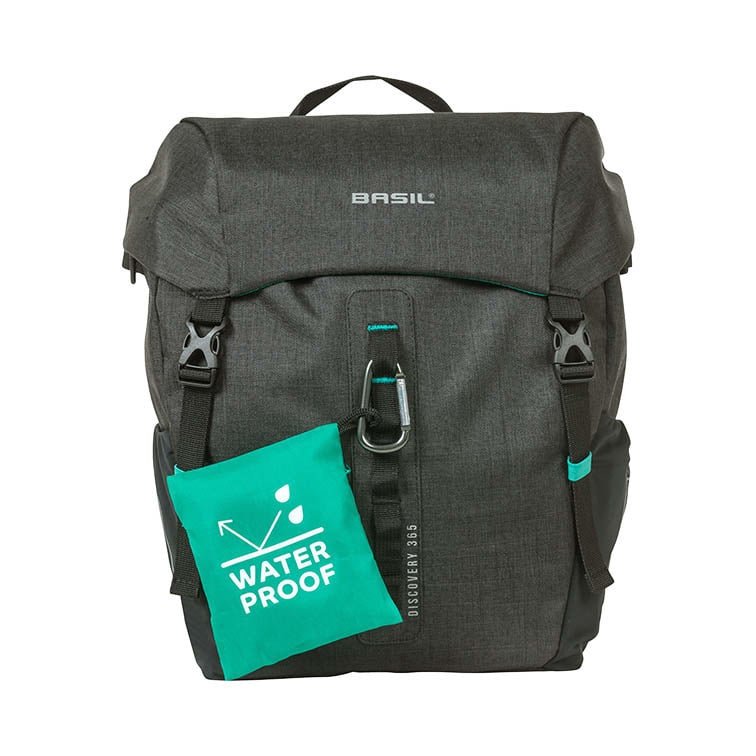 Basil Basil Discovery 365D - Enkele Fietstas M - 9 Liter - Zwart Melee