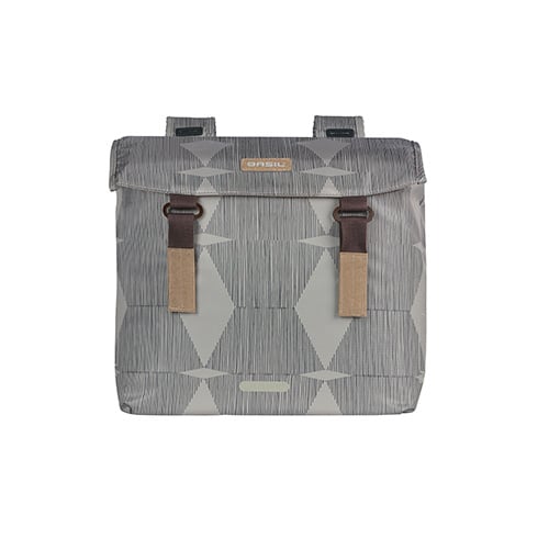 Basil Basil Elegance - Dubbele Fietstas - 40-49 Liter - Chateau Taupe