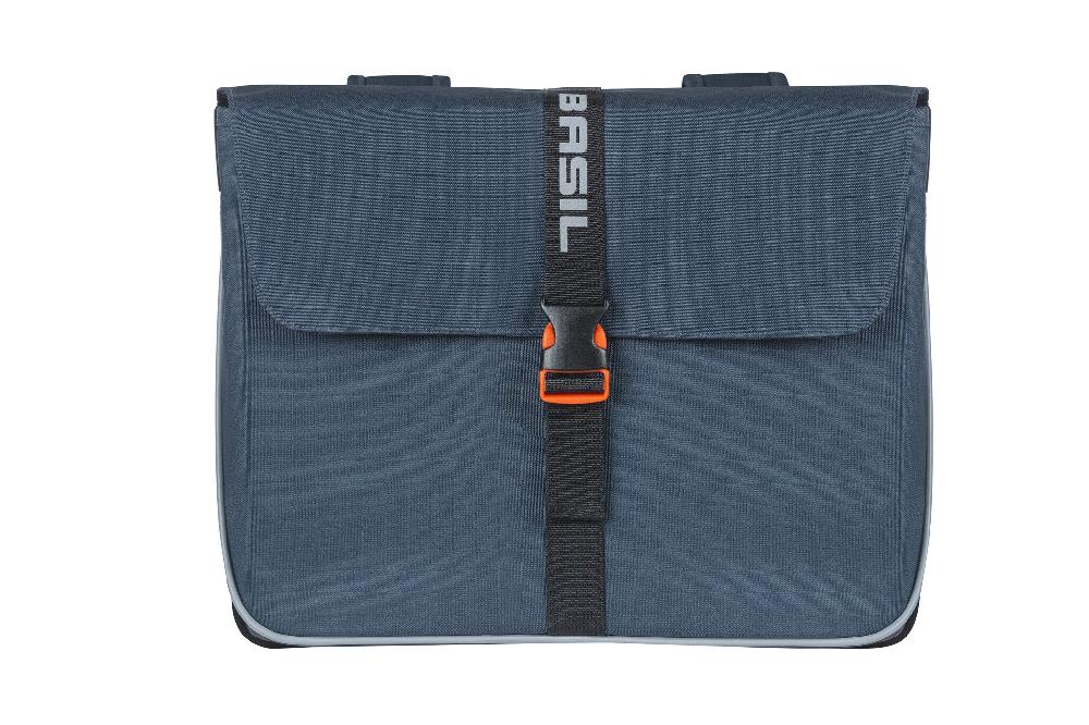 Basil Basil Forte - Dubbele Fietstas - 35 Liter - Blauw/zwart