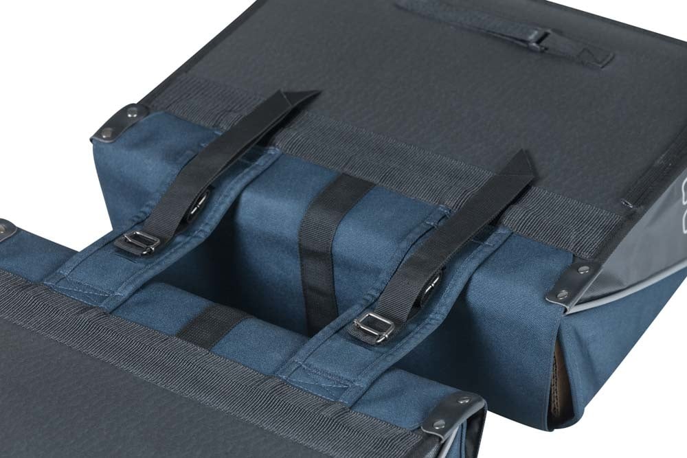 Basil Basil Forte - Dubbele Fietstas - 35 Liter - Blauw/zwart