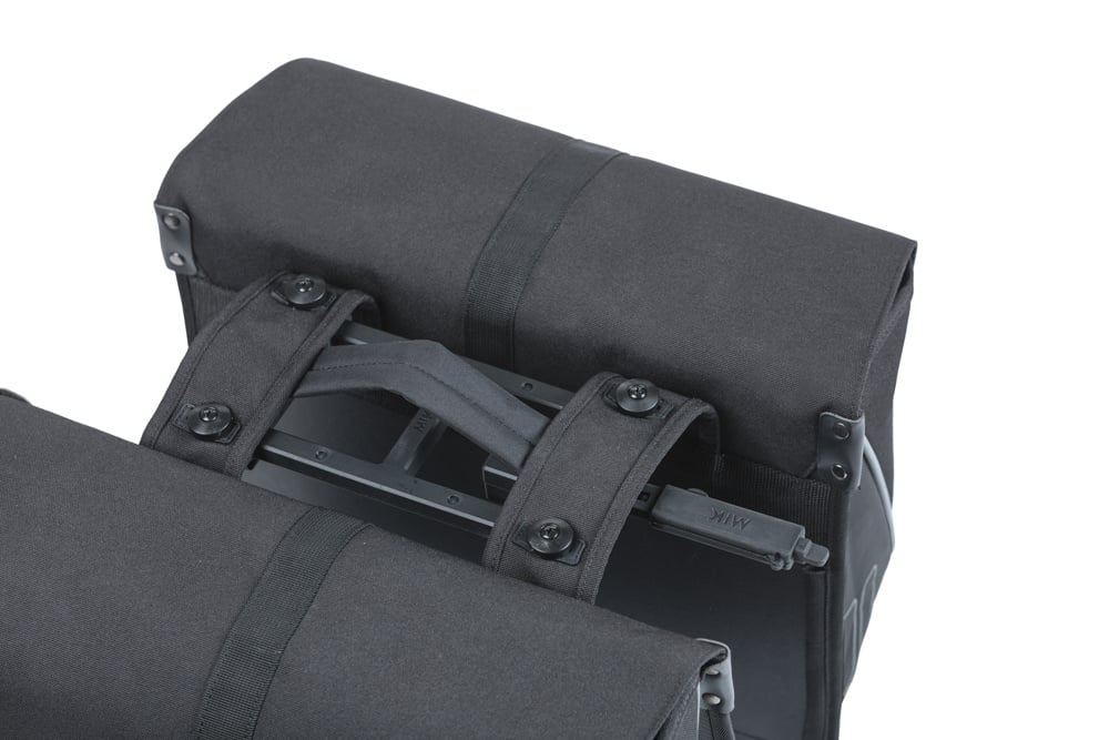 Basil Basil Forte - Dubbele Fietstas MIK - 35 Liter - Zwart