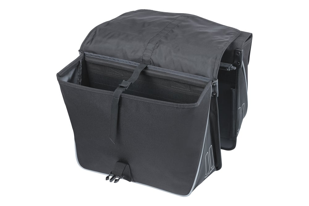 Basil Basil Forte - Dubbele Fietstas MIK - 35 Liter - Zwart