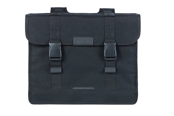 Basil Basil Kavan Eco Classic - Dubbele Fietstas - 58 Liter - Zwart