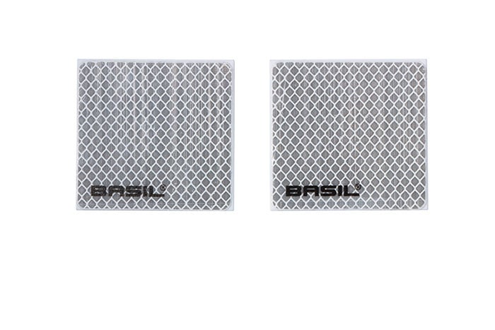 Basil Basil Kratklikker - High Reflective - 2 Stuks - Zilver