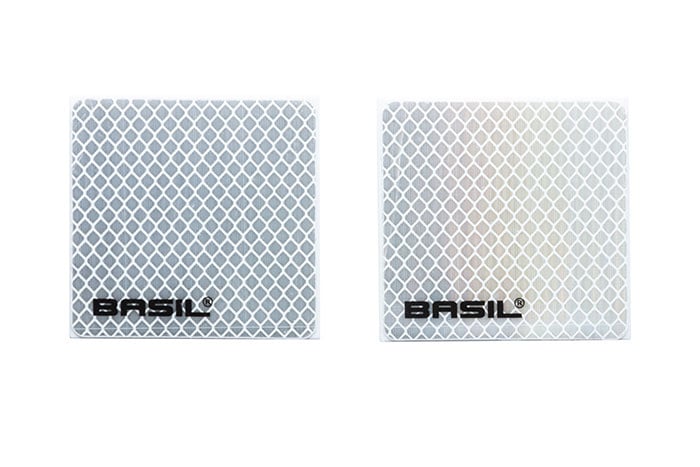 basil Basil Kratklikker - high reflective - 2 stuks - zilver basil Basil Kratklikker - high reflective - 2 stuks - zilver