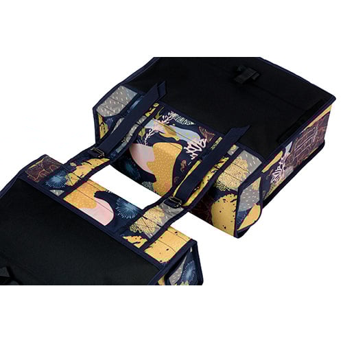 Basil Mara XL - Dubbele Fietstas - 35 Liter - Night Blue