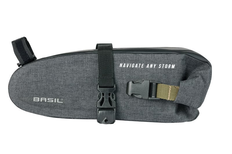 Basil Navigator Storm M - Zadeltas - Zwart
