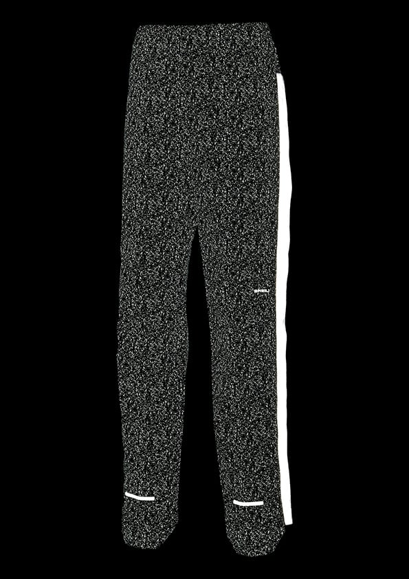 Basil Basil Skane HiVis Fietsregenbroek - Dames - Zwart