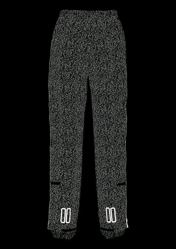 Basil Basil Skane HiVis Fietsregenbroek - Dames - Zwart