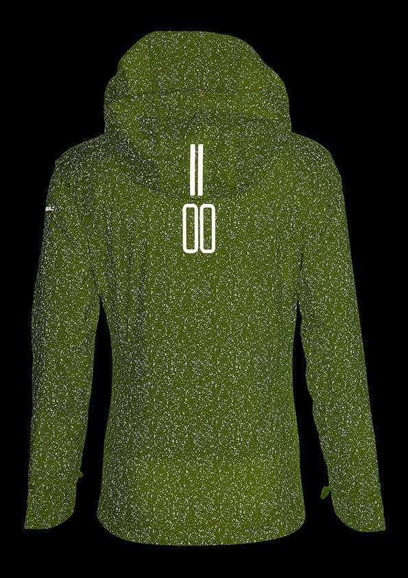 Basil Basil Skane HiVis Fietsregenjas - Dames - Neongeel