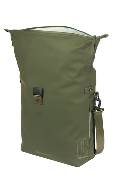 Basil Basil SoHo - Fietsschoudertas MIK STUDS - 17 Liter - Groen