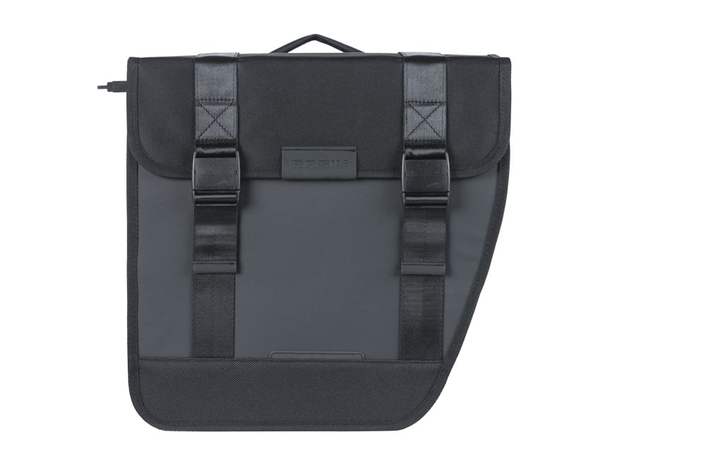 Basil Basil Tour Waterproof - Dubbele Fietstas MIK - 28 Liter - Zwart
