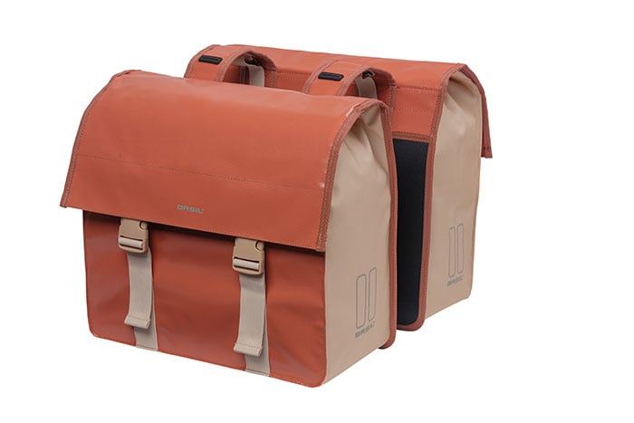 basil Basil Urban Load - dubbele fietstas - 48-53 liter - rood