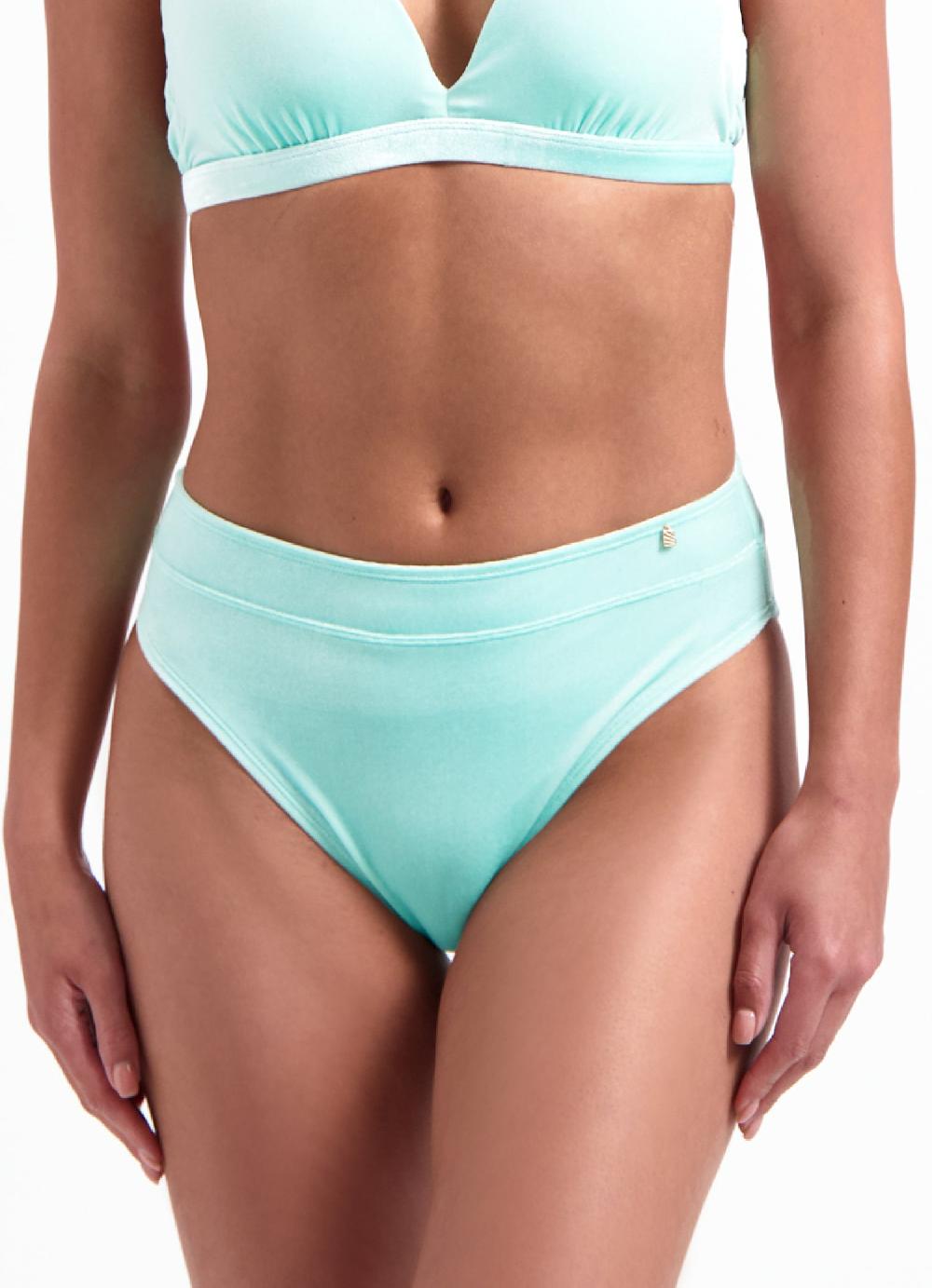 beachlife Aruba Velour high waist bikinibroekje