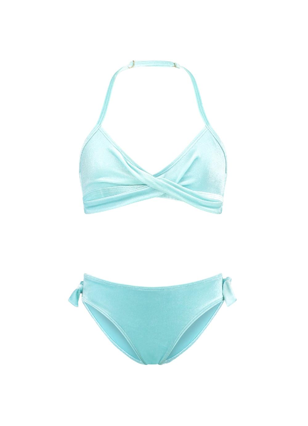 beachlife Aruba Velour meisjes twist bikiniset