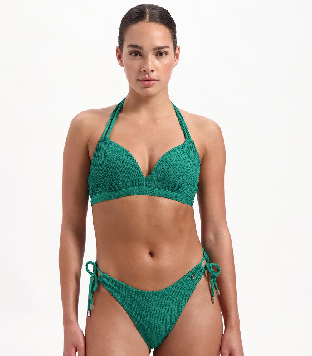 beachlife Fresh Green halter bikinitop met beugel