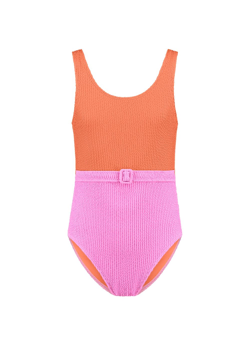 beachlife Melon & Pink color block badpak