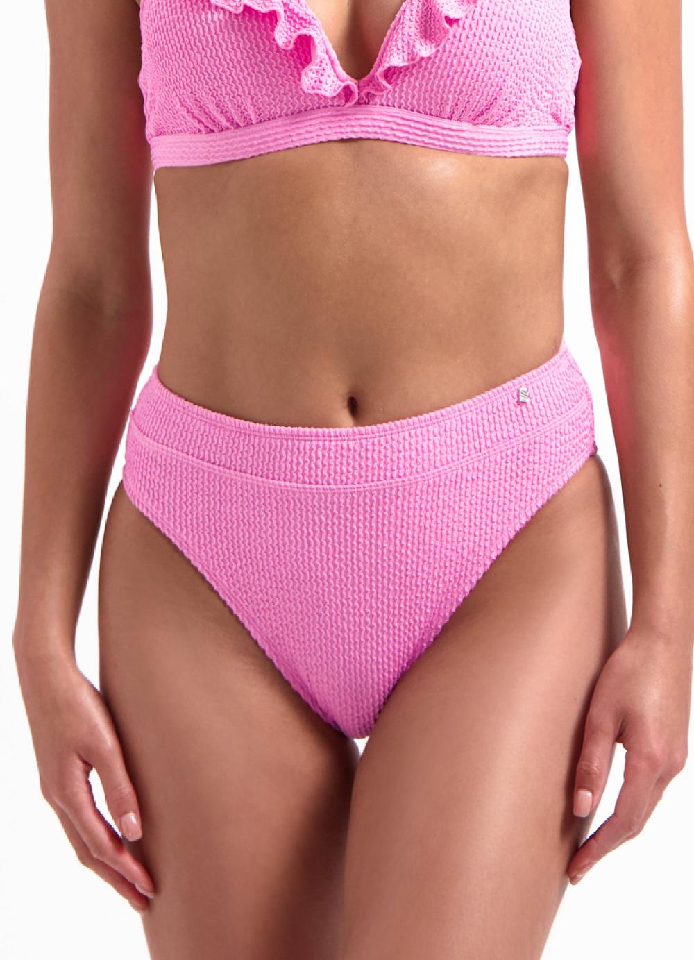 beachlife Melon & Pink high waist bikinibroekje