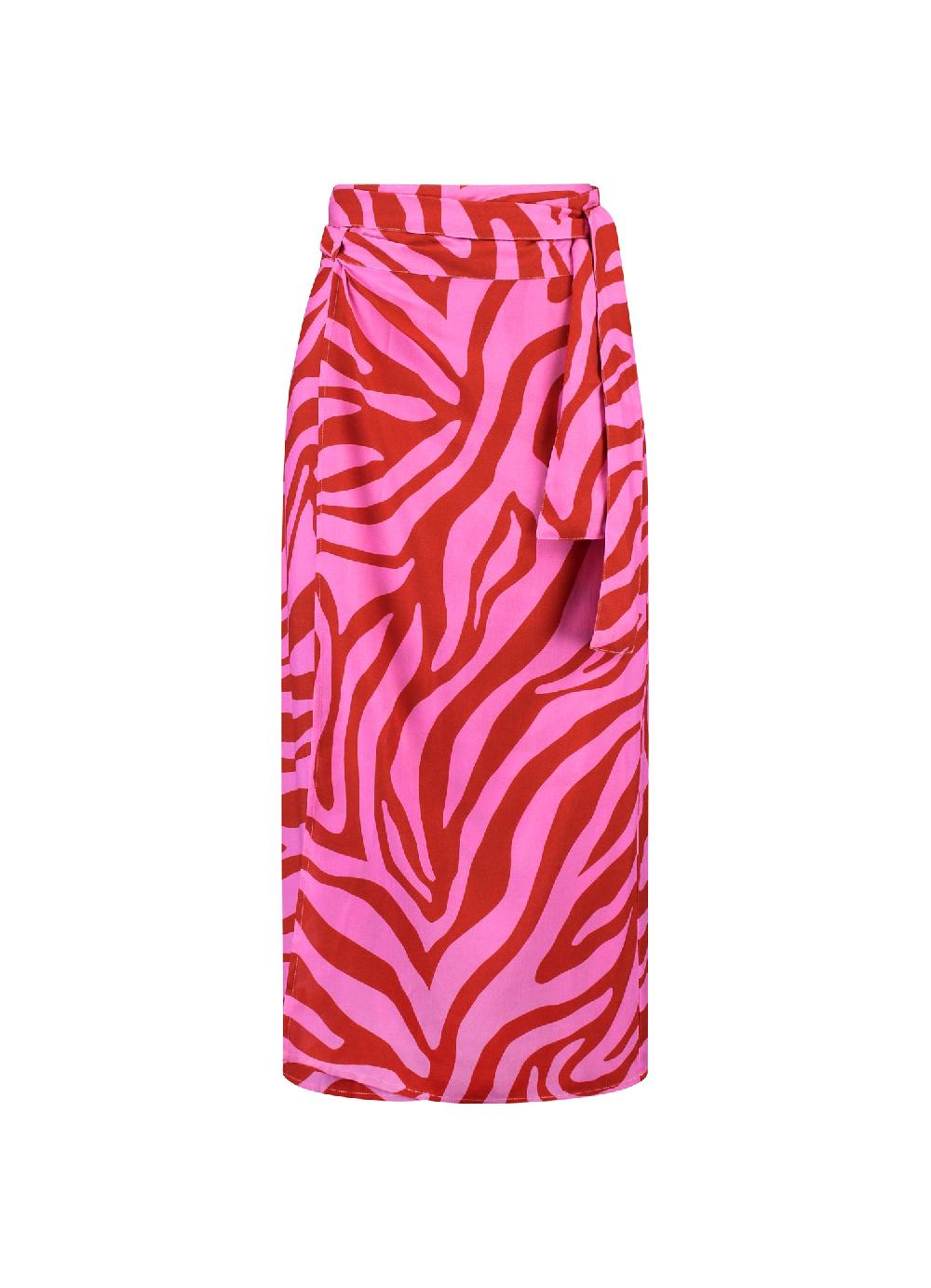 Beachlife Pink Zebra Overslagrok