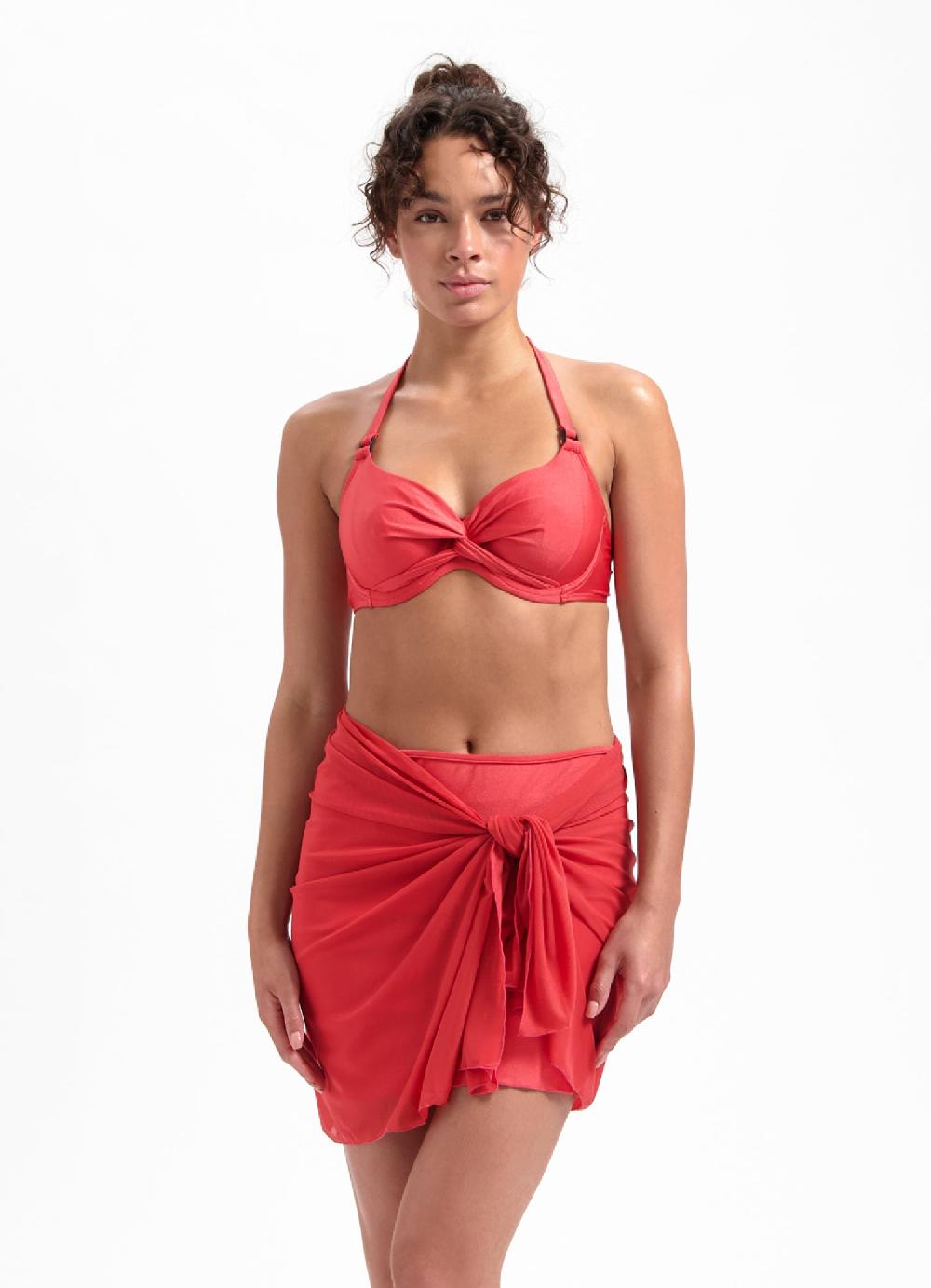 beachlife Red Shine pareo