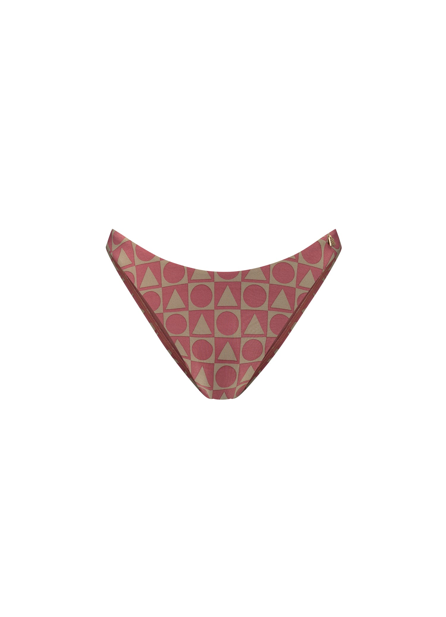 Beachlife Rouge Graphics High Leg Bikinibroekje