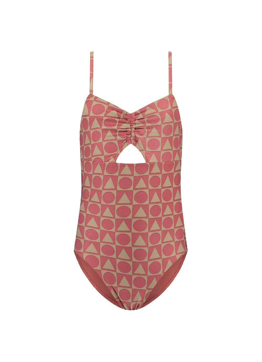 beachlife Rouge Graphics meisjes cutout badpak