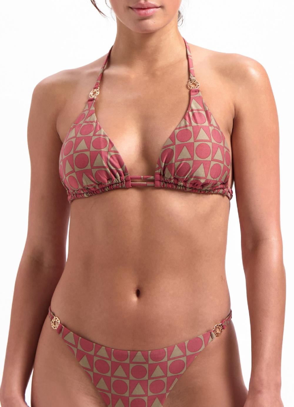Beachlife Rouge Graphics Triangel Bikinitop