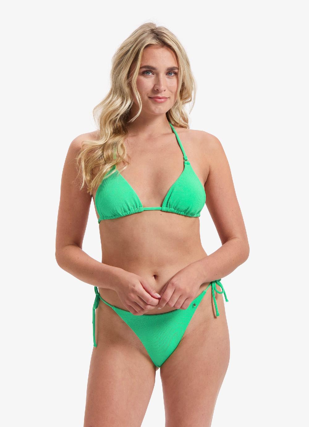 beachlife Spring Green triangel bikinitop