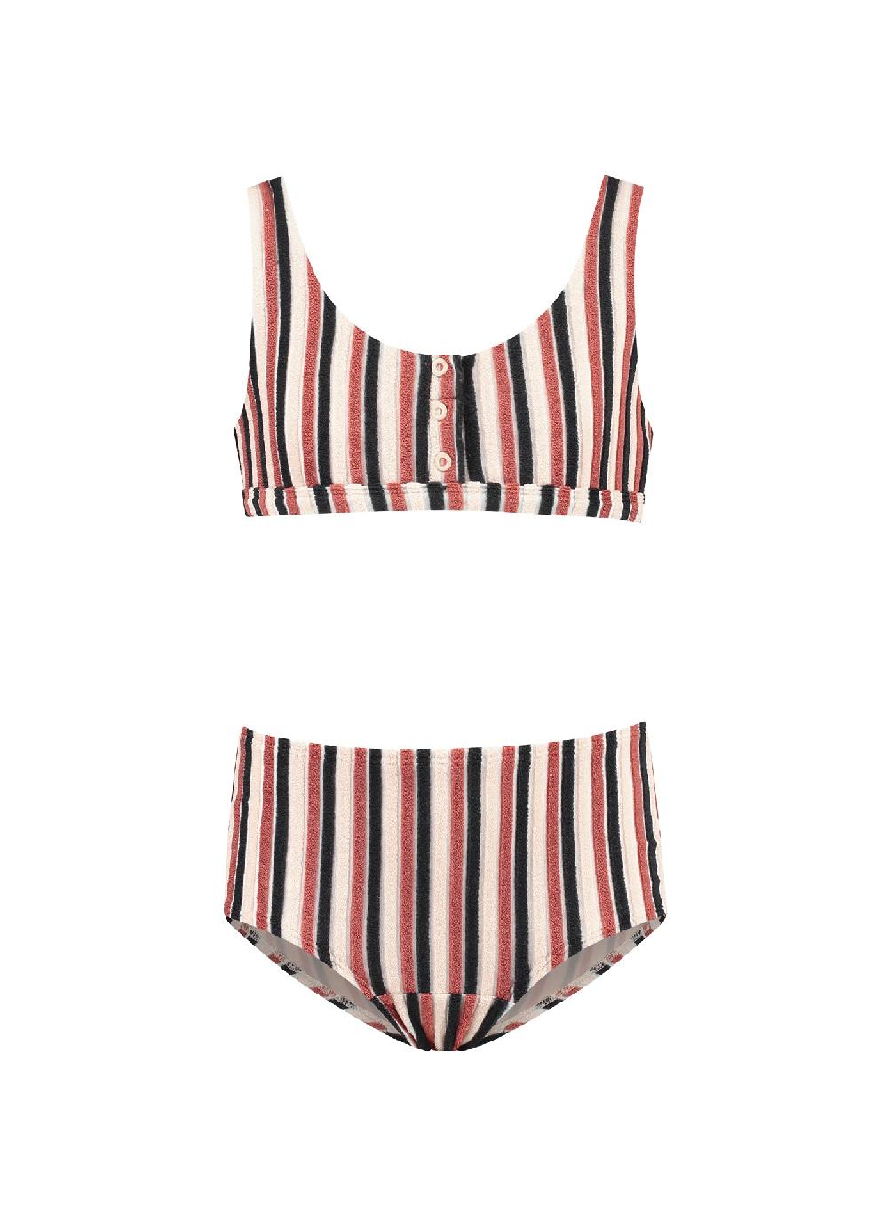 beachlife Teddy Stripe sporty bikiniset