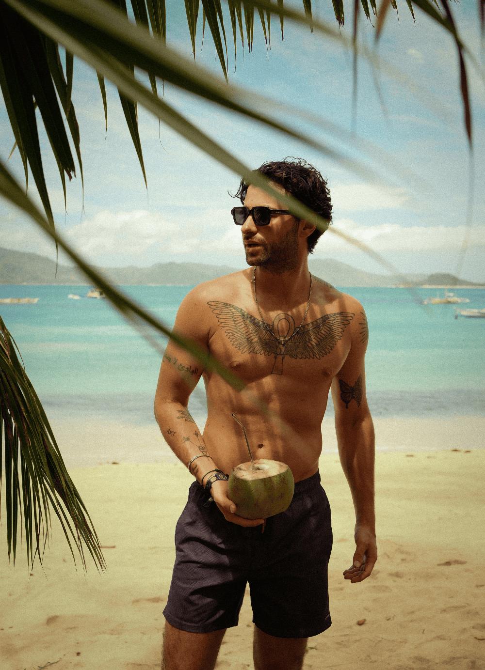 beachlife Tiles zwembroek