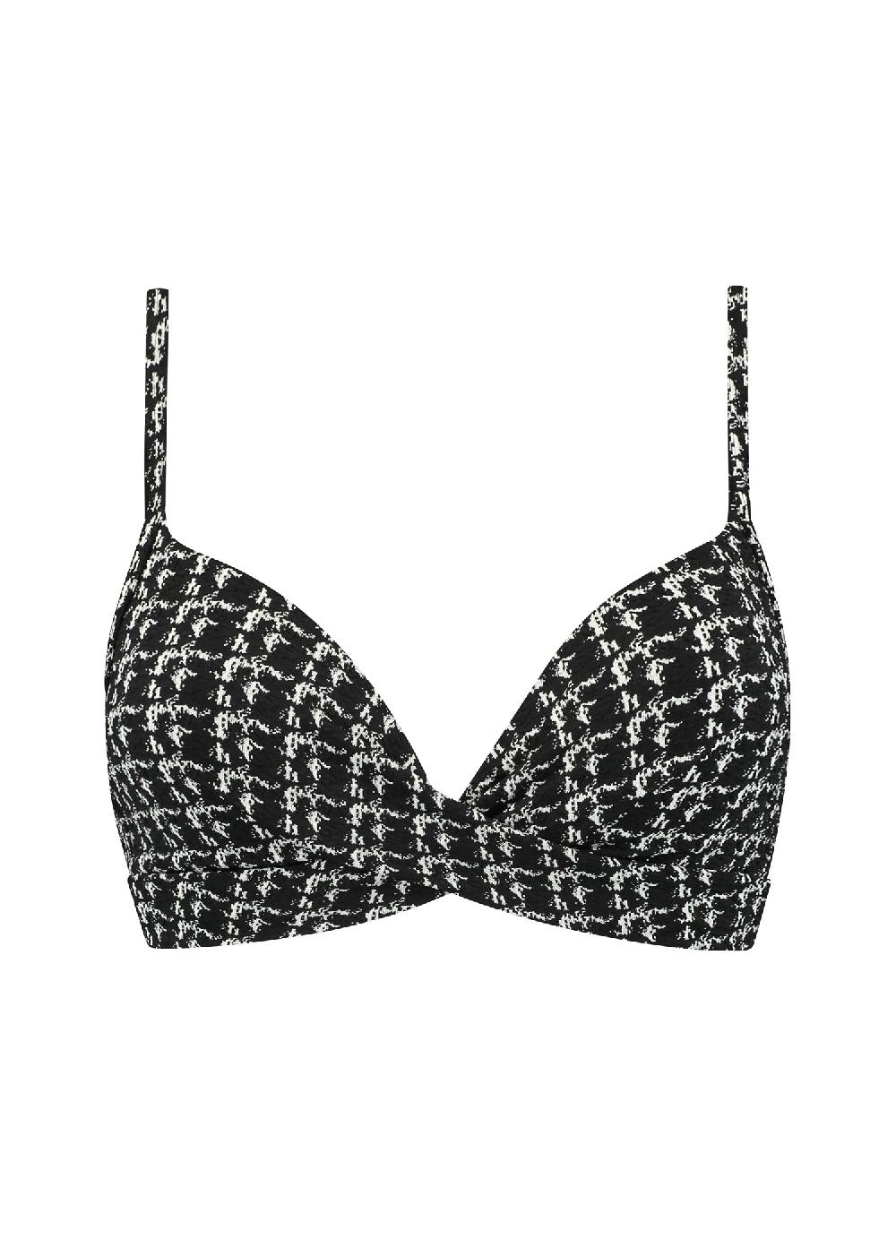 Beachlife Tweed Vibes Twist Bikinitop