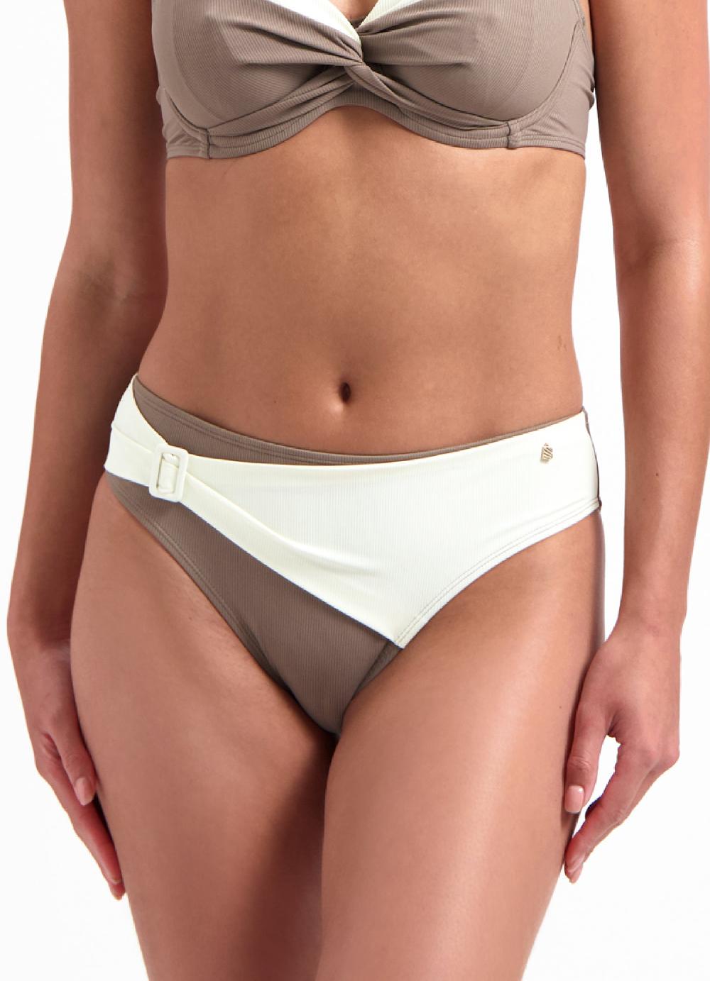beachlife Walnut & Vanilla bedekkend bikinibroekje