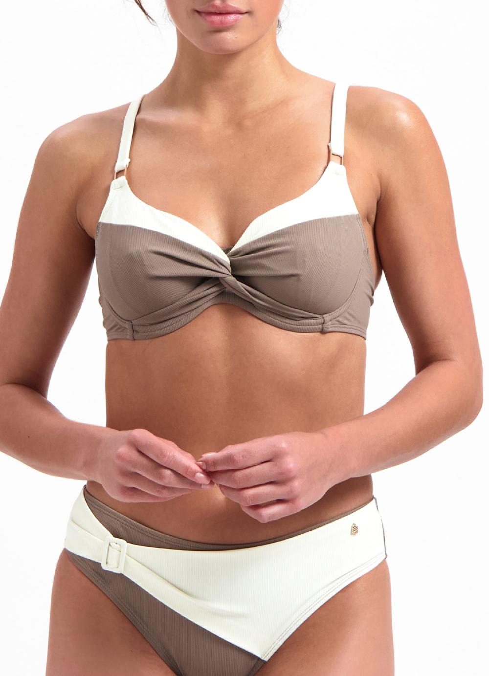 Beachlife Walnut & Vanilla Full Cup Bikinitop