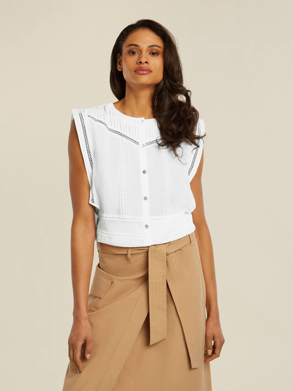 beaumont Anja Blouse White