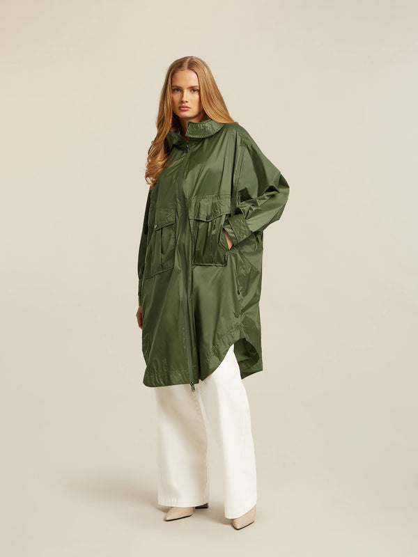 beaumont Avril coat Green