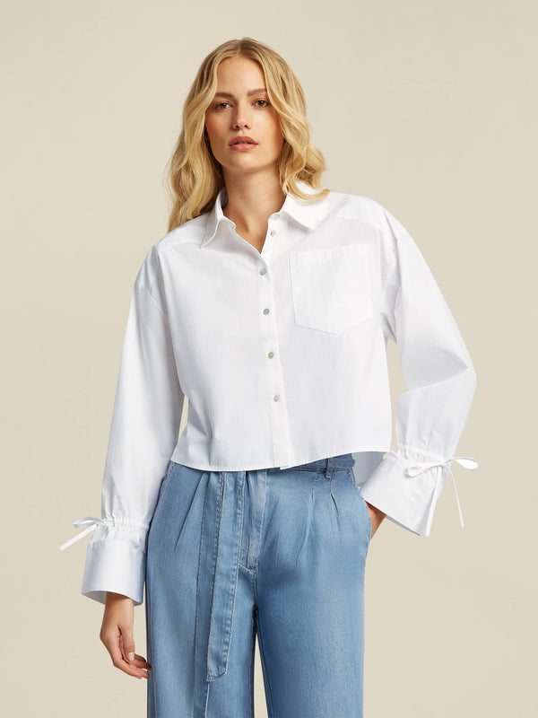 beaumont Bel Blouse White